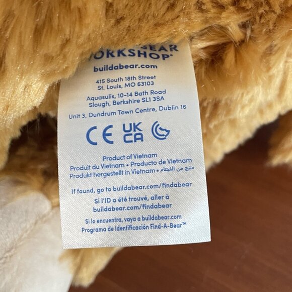 Build-A-Bear Shaggy Highland Cow Plush - Picture 8 of 9